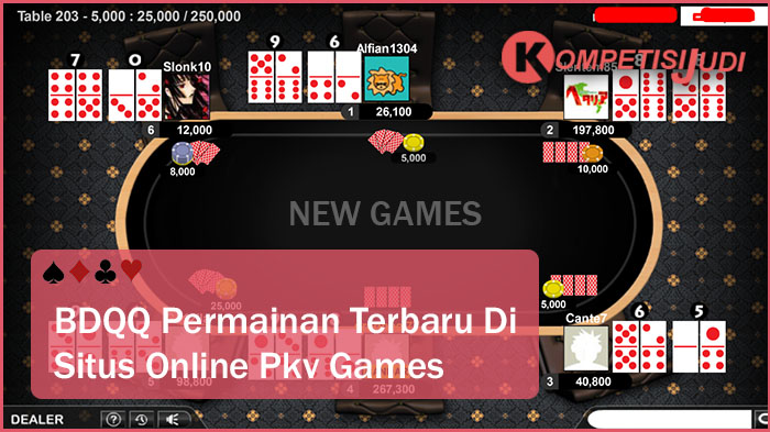 BDQQ Permainan Terbaru di Situs Online Pkv Games