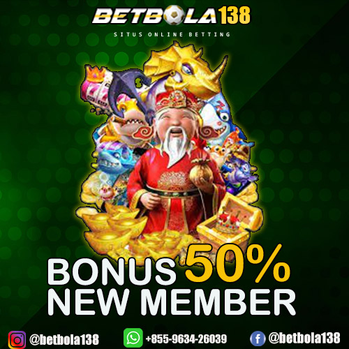 BONUS NEW MEMBER 50% UNTUK GAMES SLOT